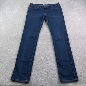 Abercrombie Fitch Jeans Womens 8 Regular Blue Erin Straight Leg Stretch Denim